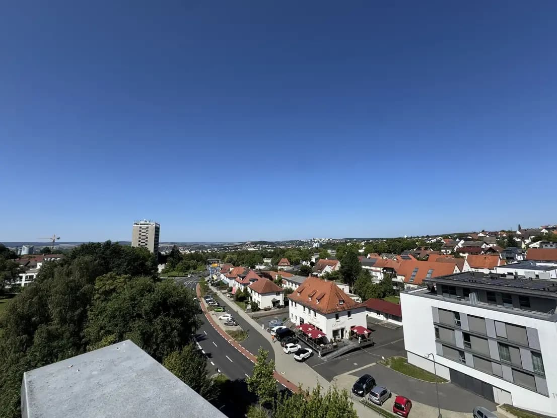 Penthouse-Wohnung mit Panoramablick über Fulda